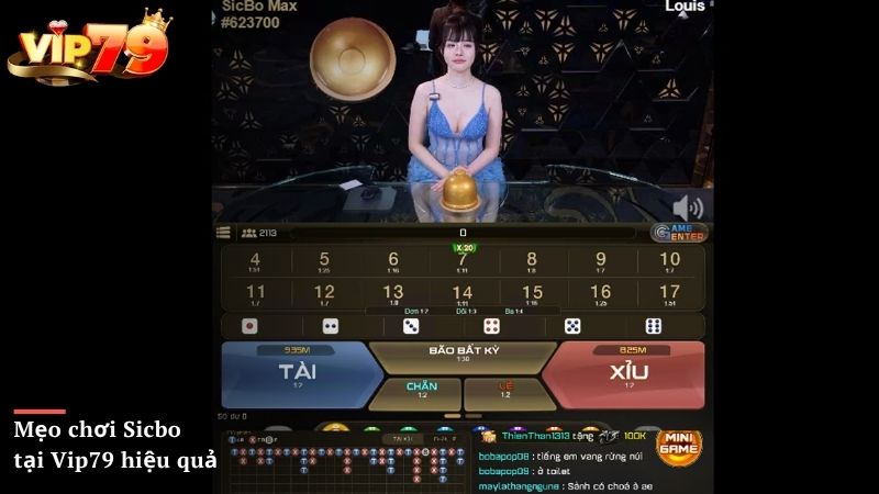 Mẹo chơi Sicbo tại Vip79 hiệu quả